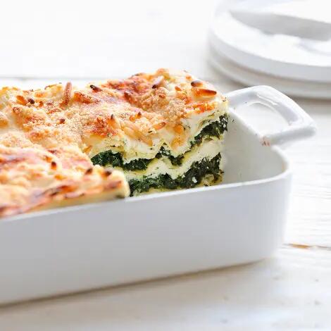 Lasagne épinard ricotta Recette au fromage