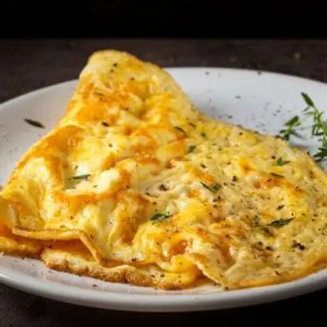 Omelette au microondes Recette au fromage