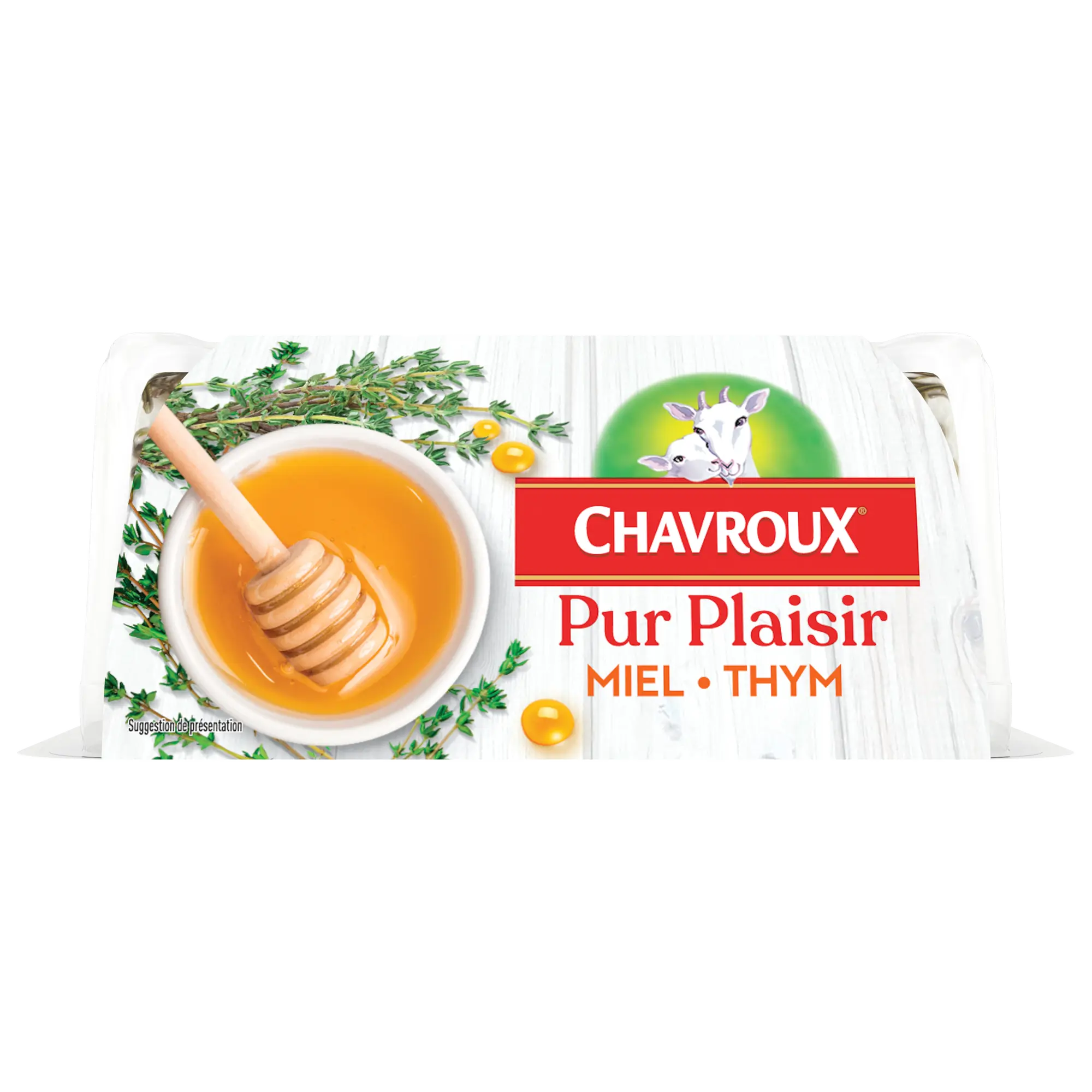 CHAVROUX BUCHE PUR PLAISIR MIEL & THYM 100G