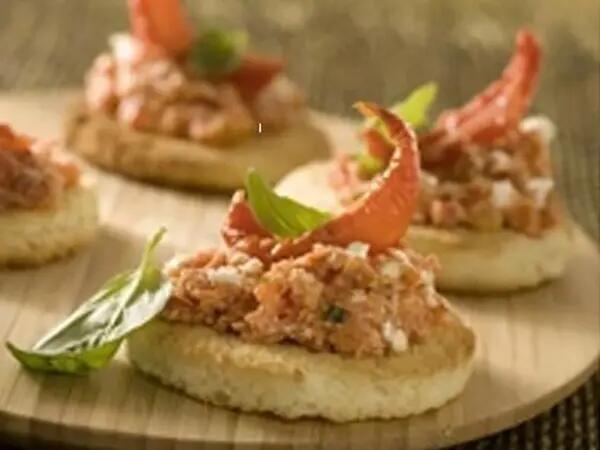 Recettes : Tartinade de tomates séchées au fromage frais