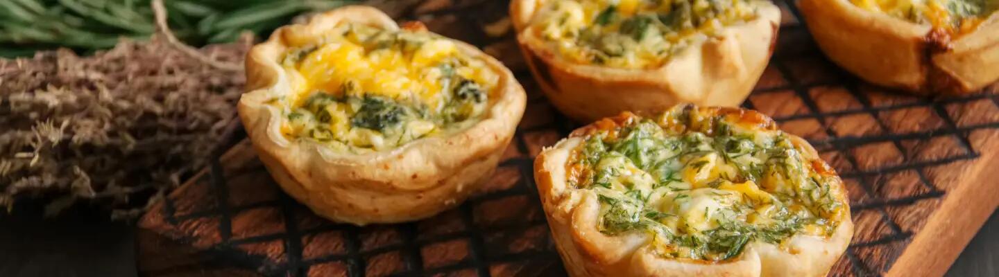 Recette : Tartelette feuilletée au bleu