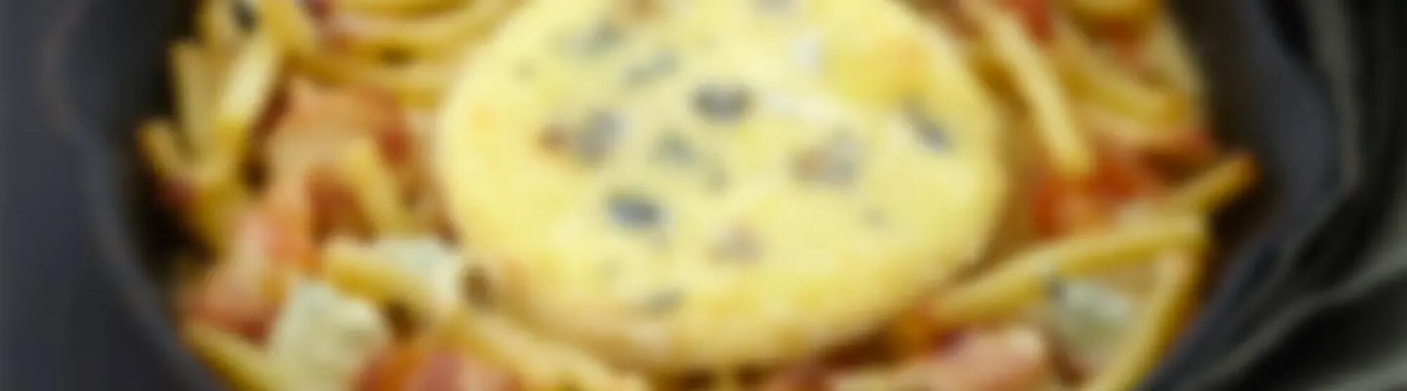 Recette : Gratin de macaronis au fromage bleu