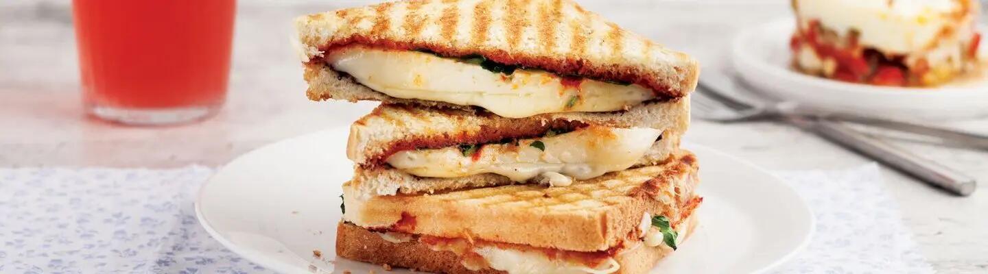 Recette : Croque-monsieur à la mozzarella