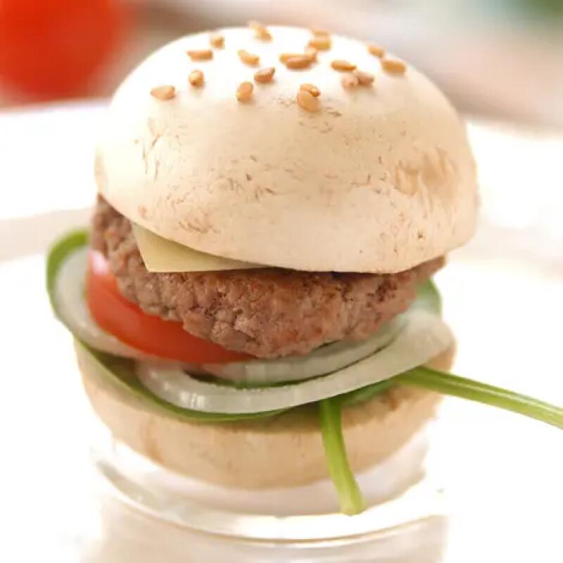 Recette : Mini champignon burger