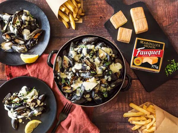 Recette des Moules au Maroilles