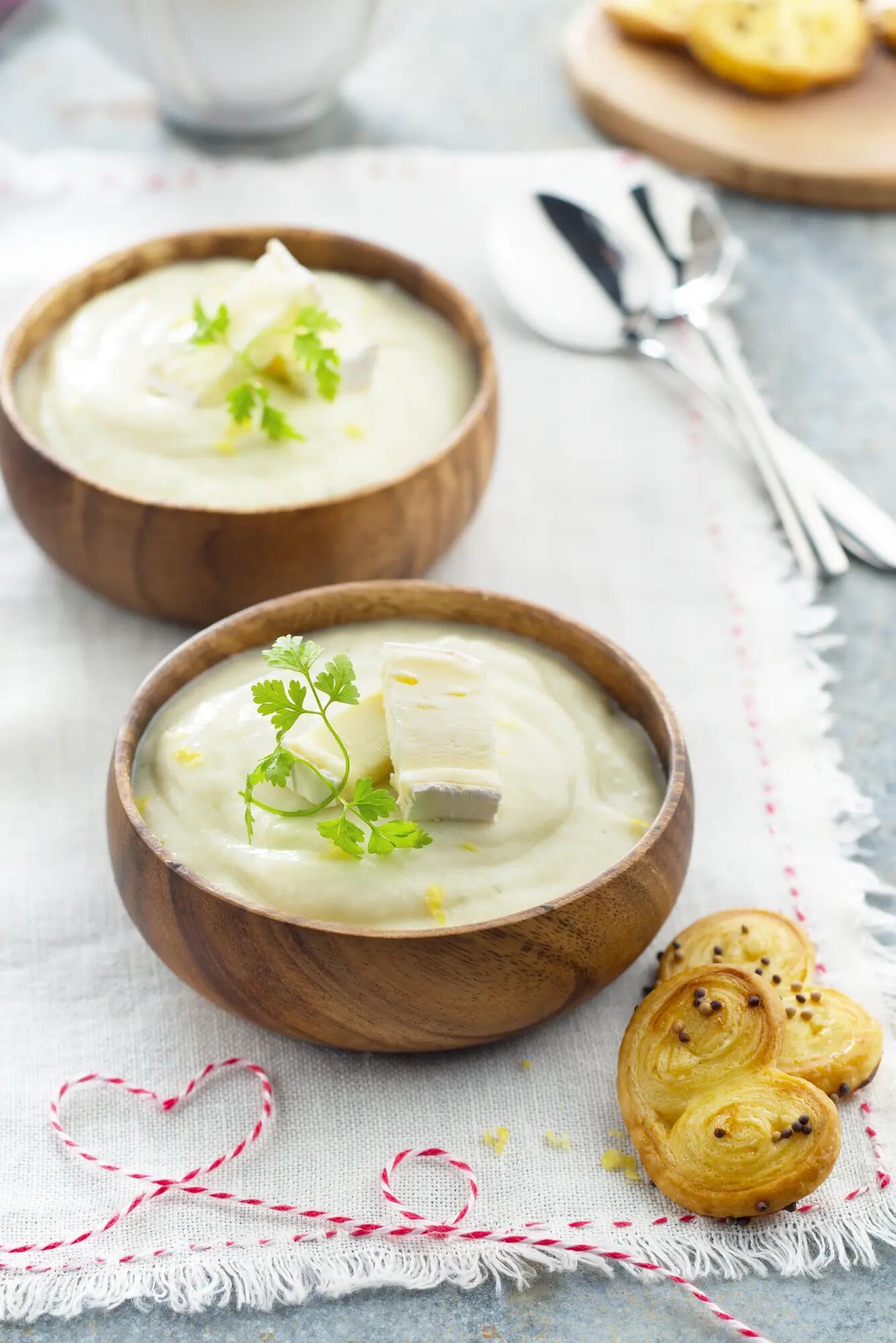 Velouté de chou-fleur au fromage