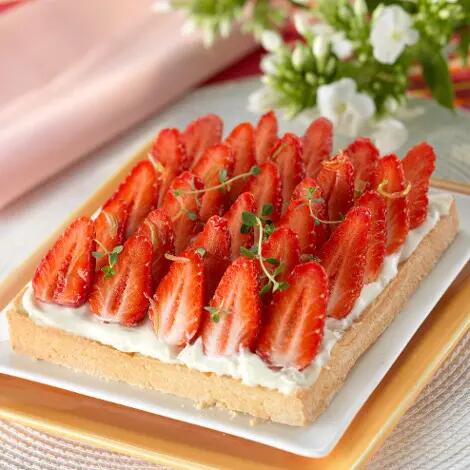 Tarte Aux Fraises Mascarpone Recette Au Fromage
