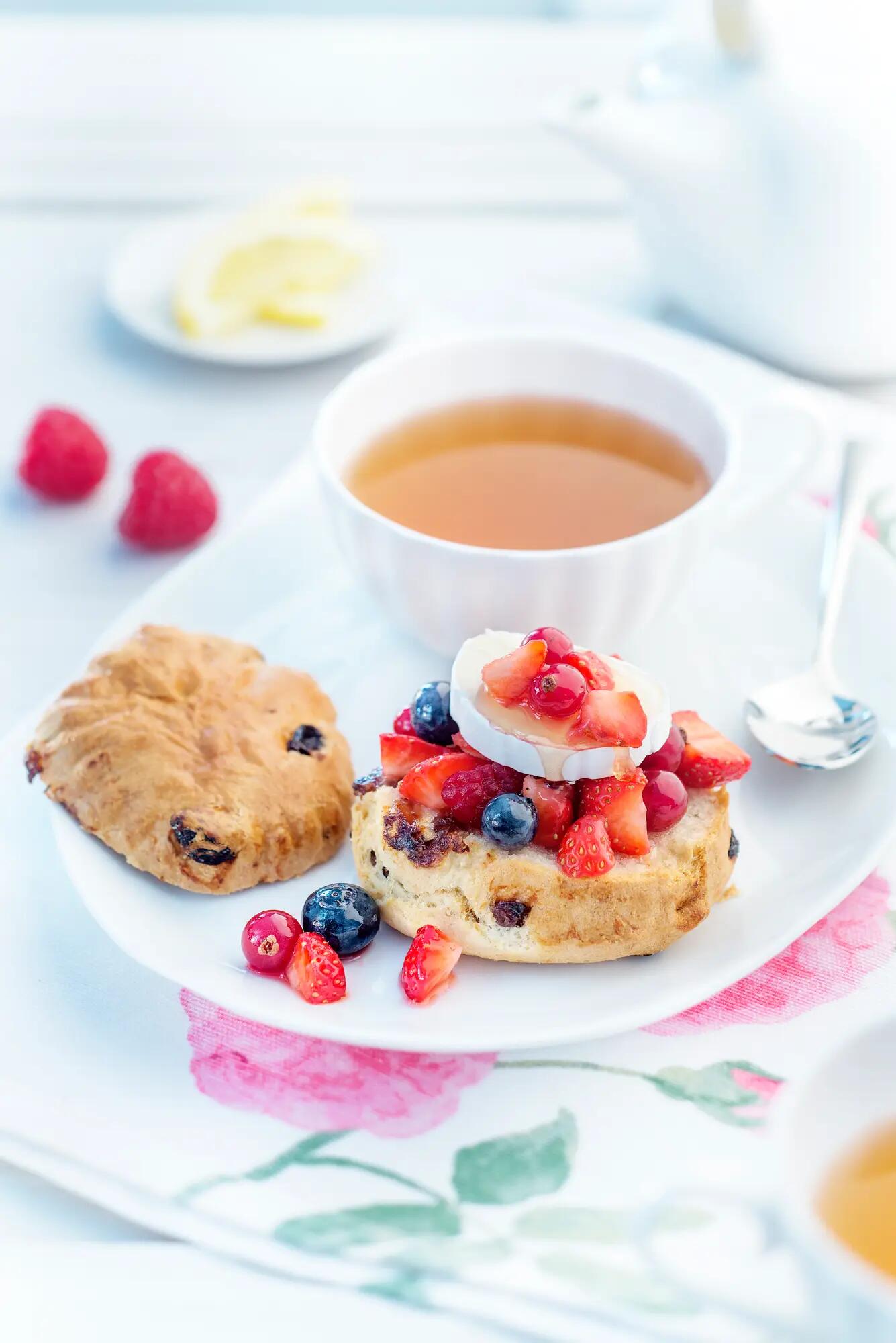 Scones fruits rouges et En Cas de Caprice