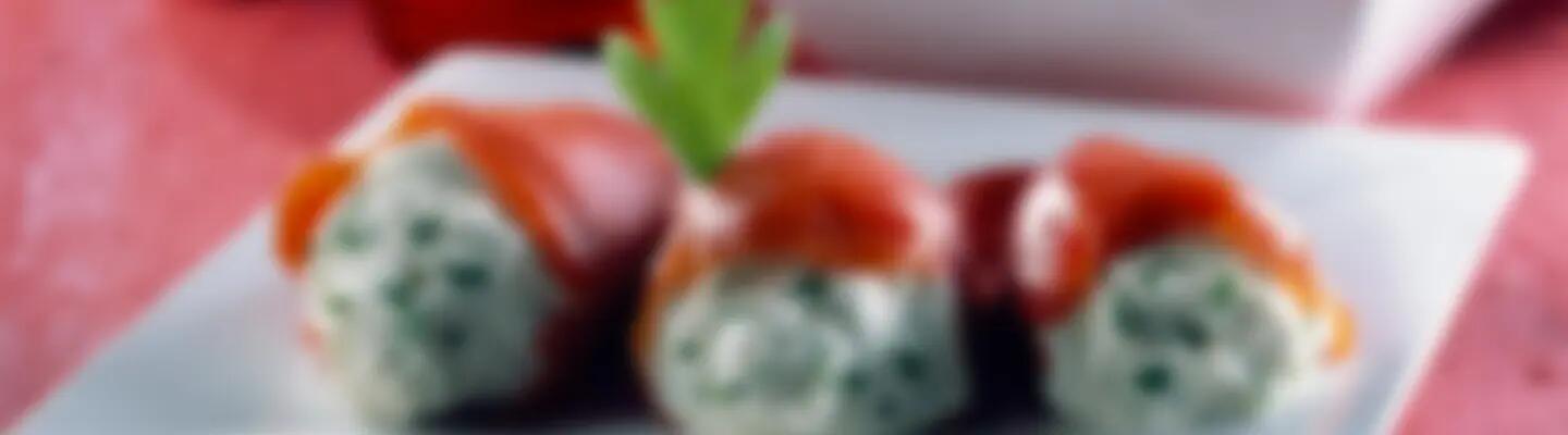 Recette : Petits poivrons farcis au fromage frais