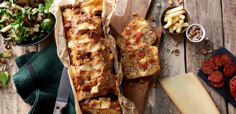 Recettes : Cake au chorizo et fromage