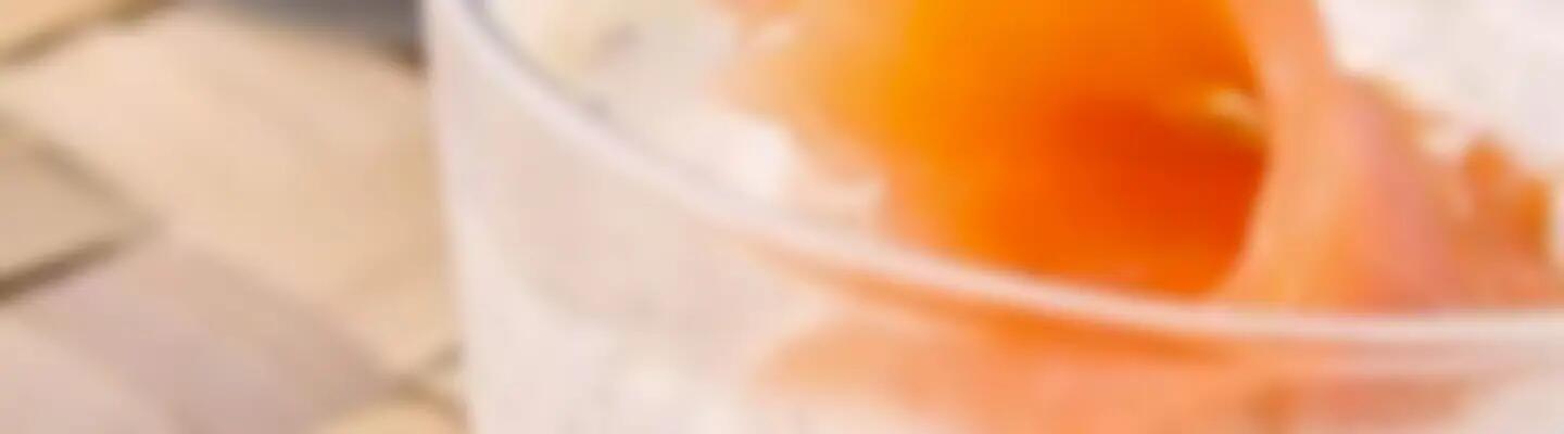 Recette : Verrine au fromage frais et saumon