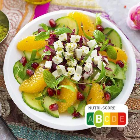 Recette : Salade orientale au fromage frais