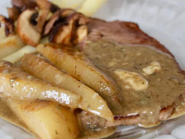 Recettes : Rumsteak sauce à la Fourme d'Ambert