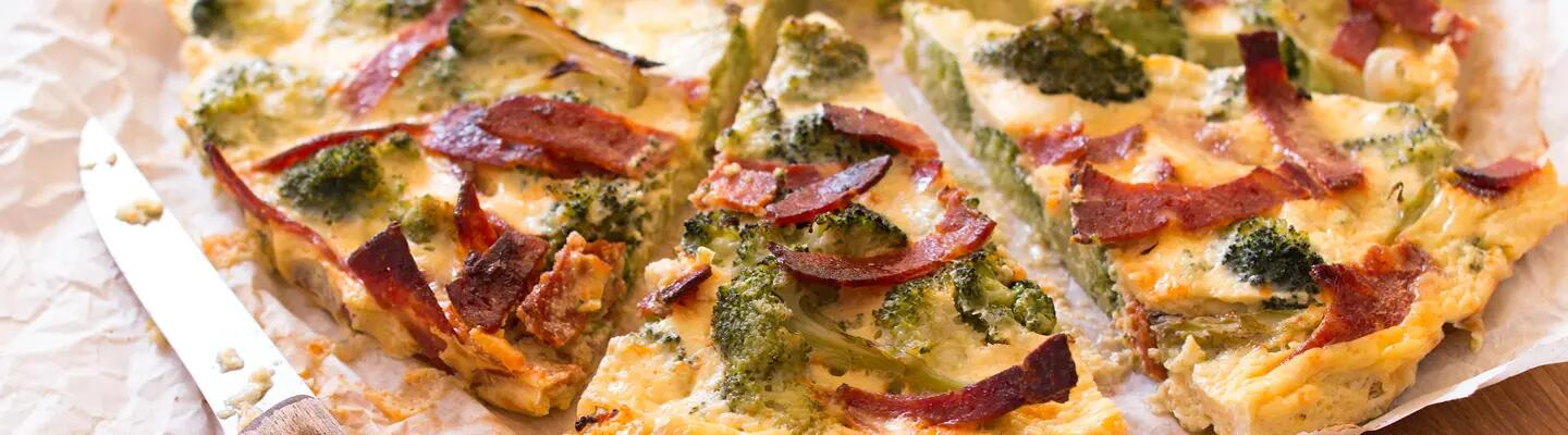 Recette : Quiche sans pâte au chèvre et légumes