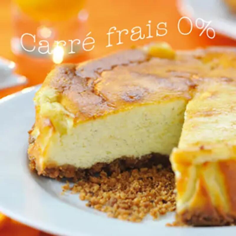 Recette : Cheesecake au fromage frais 0%