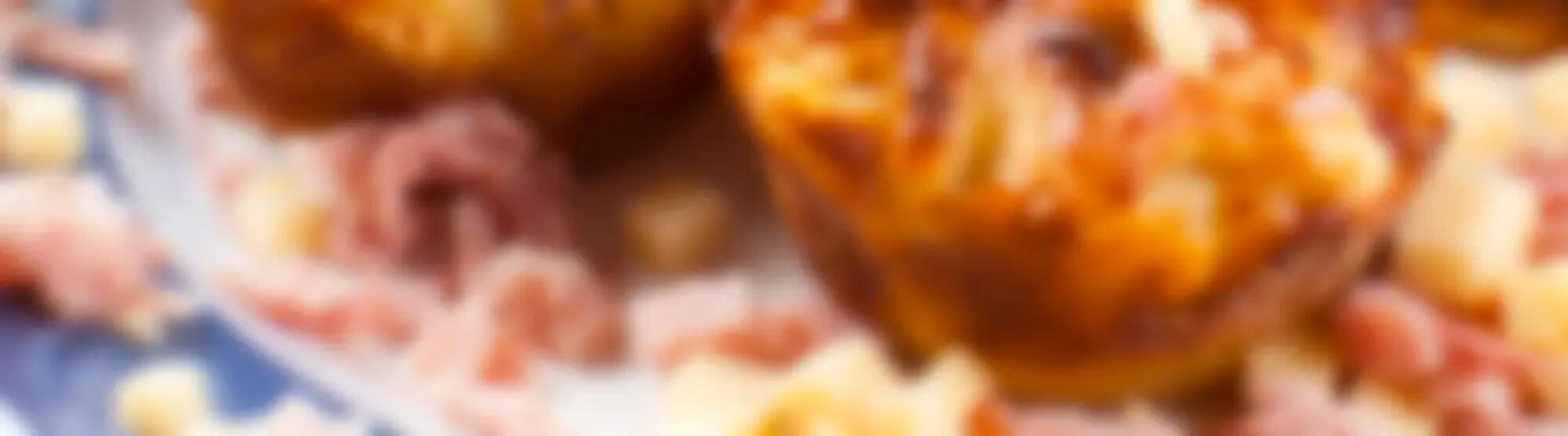 Recette : Muffins salés au jambon et fromage à raclette
