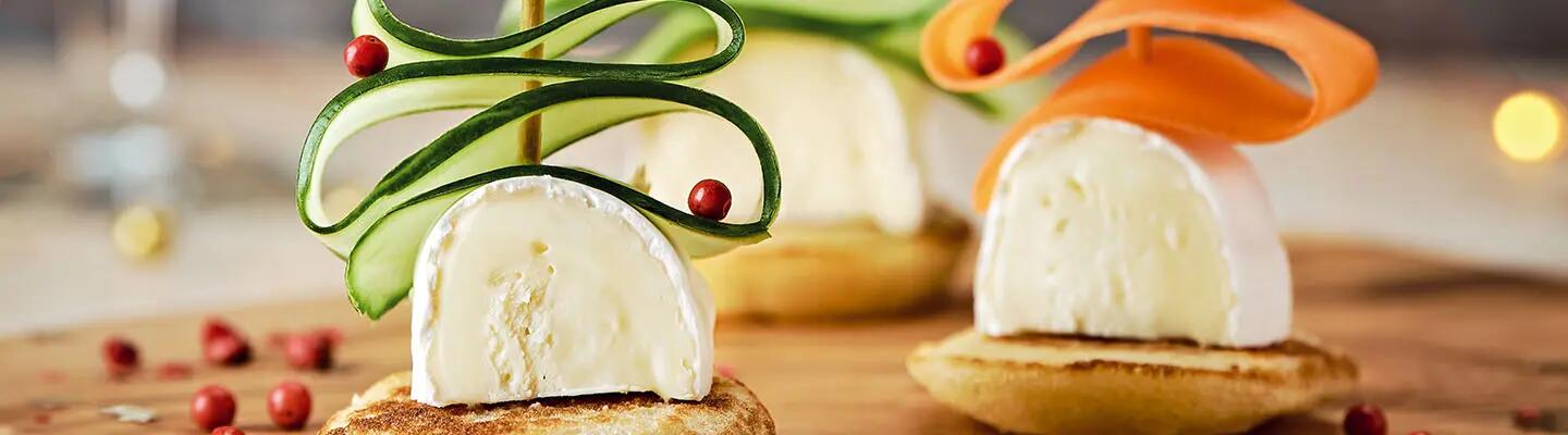 Recette : Mini sapins au fromage