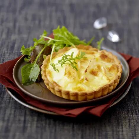 Recette : Tarte au brie et aux pommes de terre