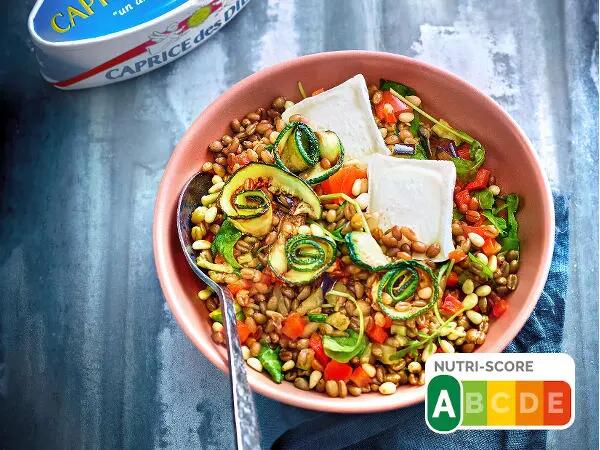 Recettes : Pilaf d'épeautre aux légumes d'été et fromage