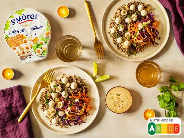 Salade quinoa billes St Moret