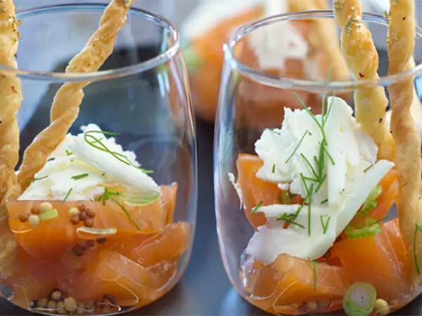 Recette de Noël : pas de Réveillon sans verrine au saumon !