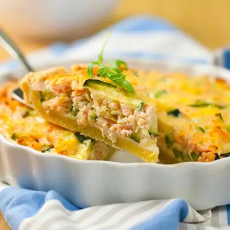 Recette : Quiche au saumon et au fromage frais
