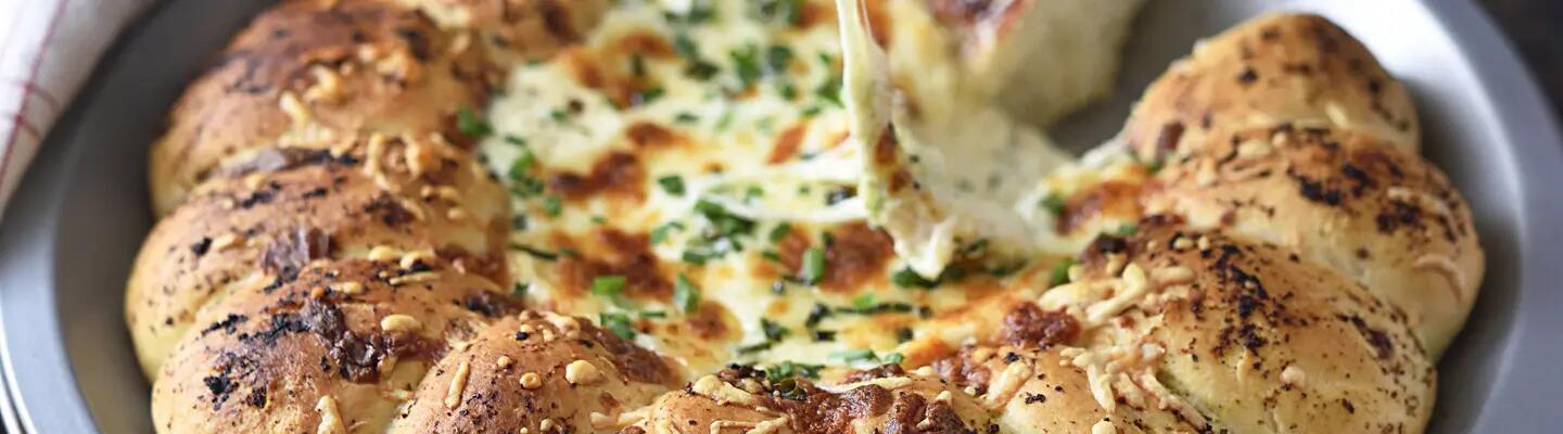 Recette : Pizza coeur coulant à dipper