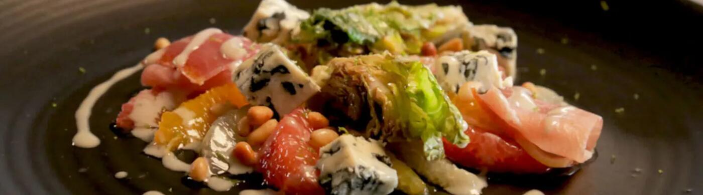 Recette : Salade d'agrumes au fromage bleu