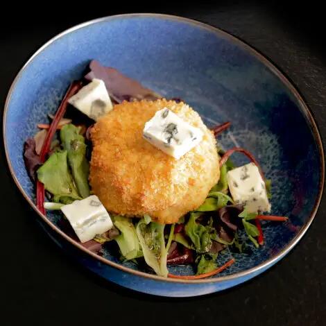 Recette : Cromesquis à la pomme de terre et au fromage bleu