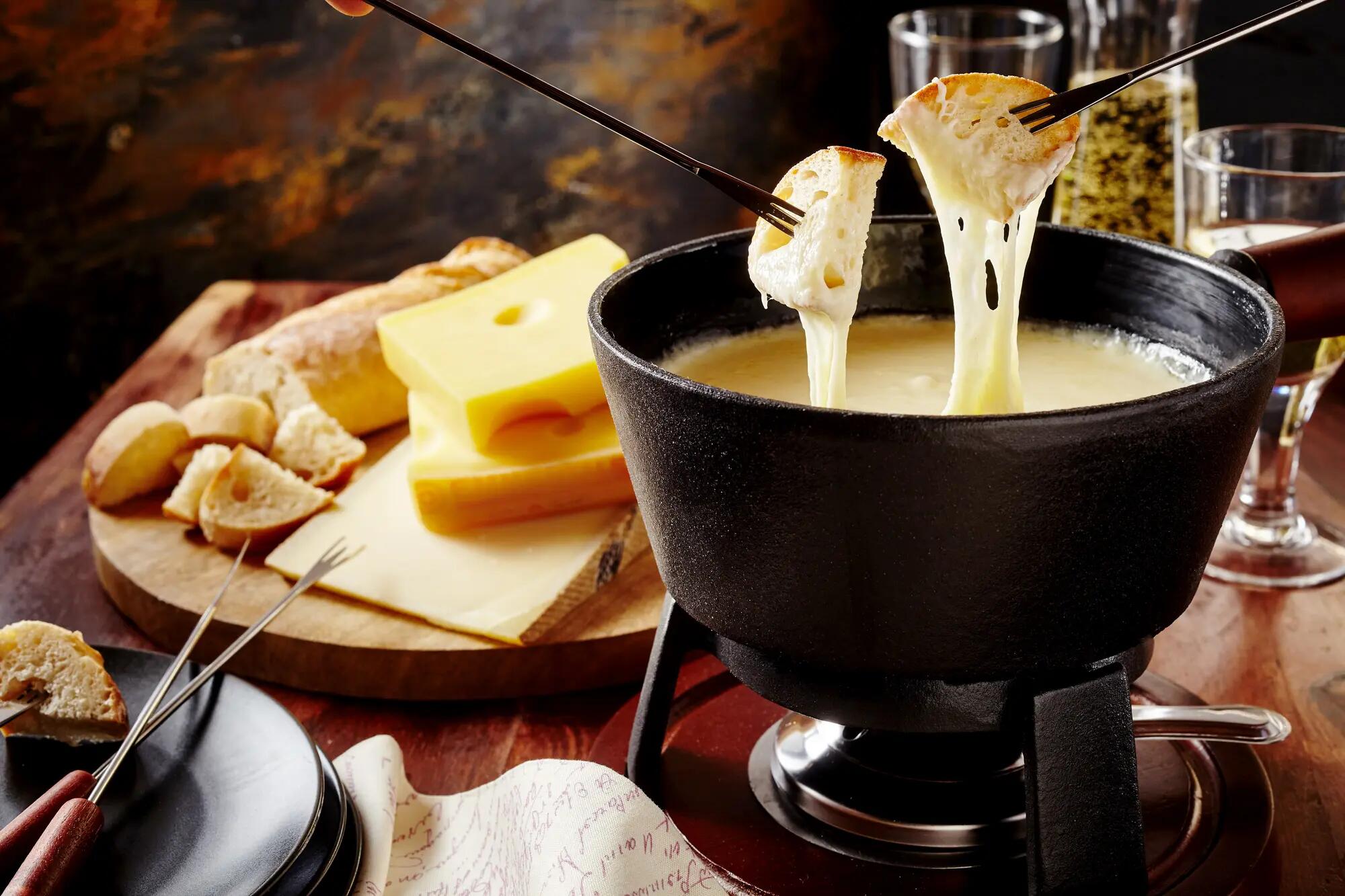 Recettes : Fondue savoyarde