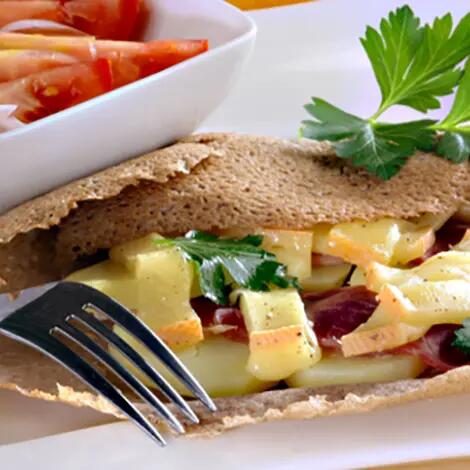 Recette : Galettes savoyardes au fromage à raclette