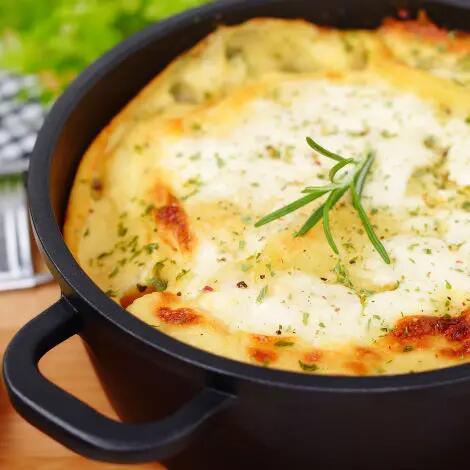 Gratin de pommes de terre au fromage de chèvre - Recette au fromage-image