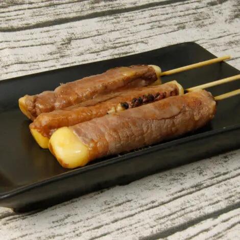 Recette : Trio de raclette façon Yakitoris