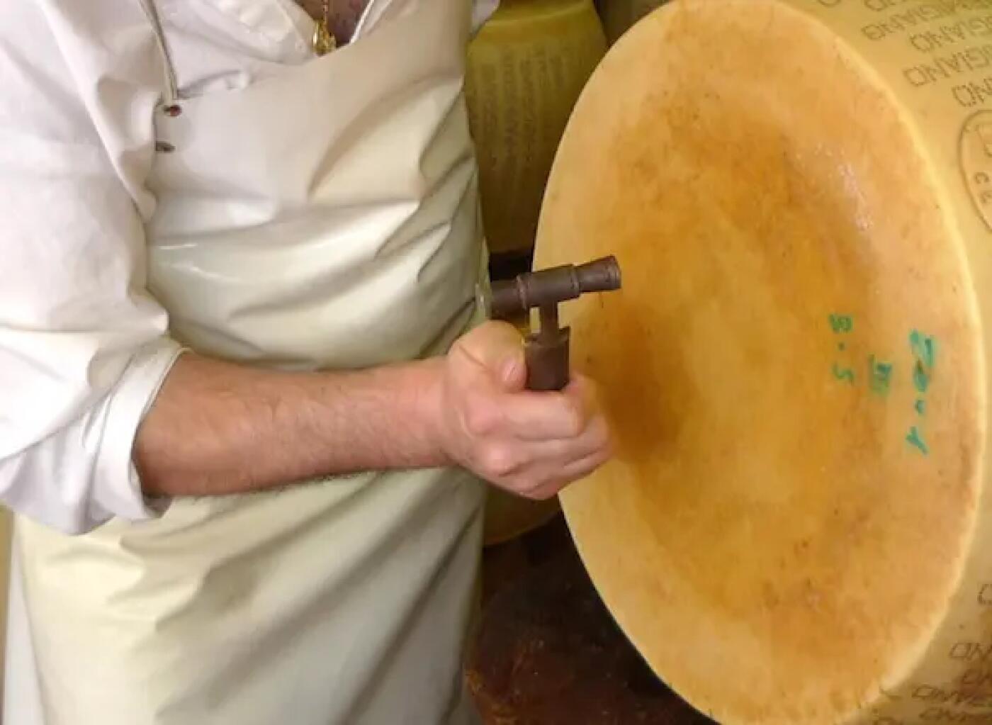 Fabrication : Parmigiano reggiano AOP (AOP)