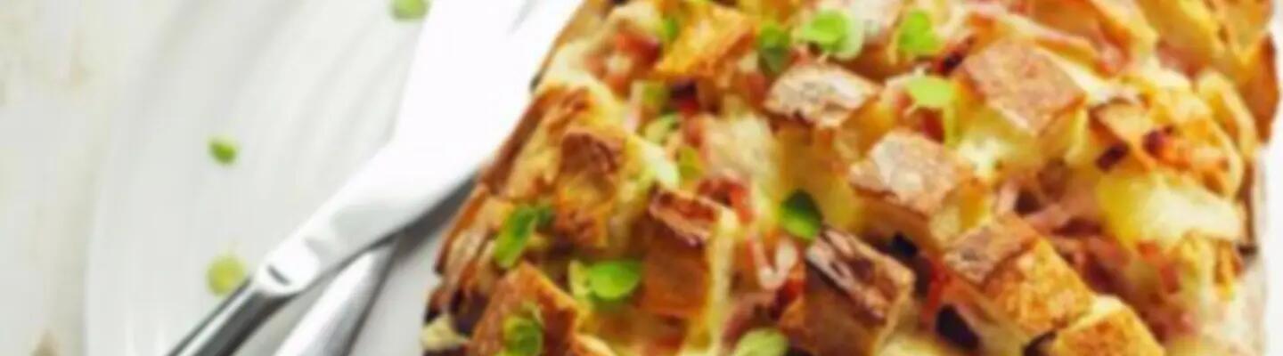Recette : Pain hérisson au fromage à raclette