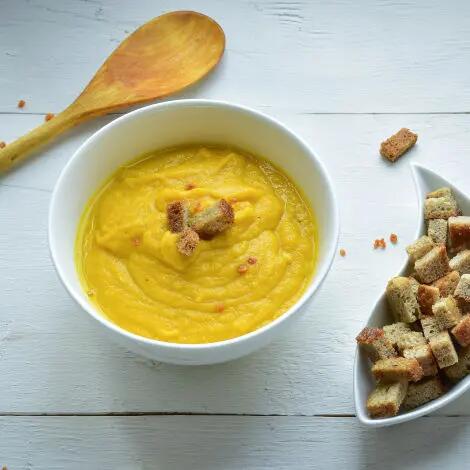 Recette : Écrasé de courgettes et carottes au fromage frais