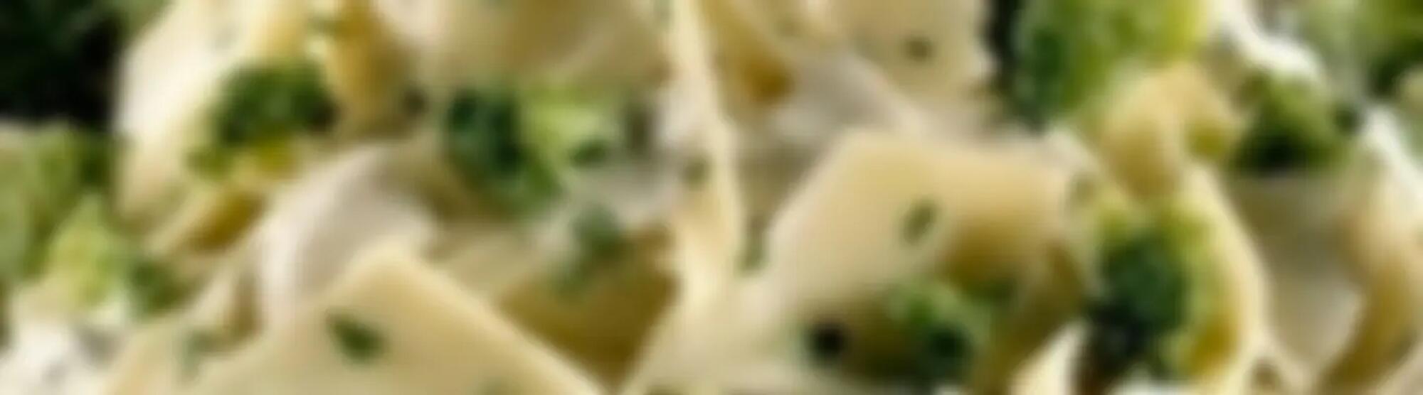 Recette : Tagliatelles aux brocolis et au fromage