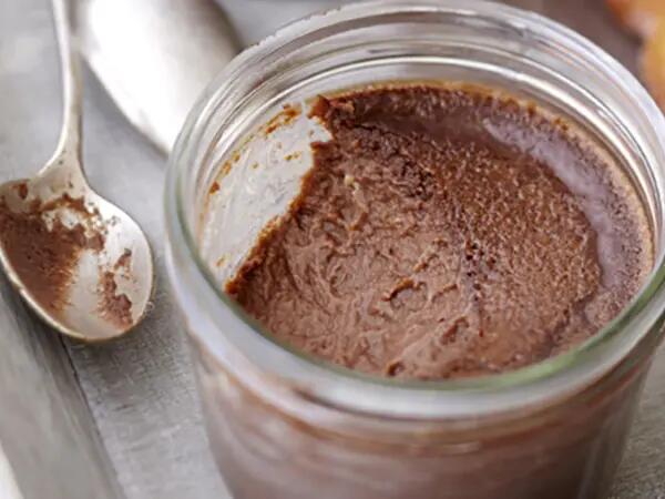 Recettes : Petits pots de crème au chocolat et fromage frais