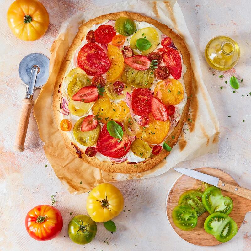 Tarte à la tomate