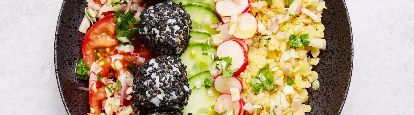 Recette : Buddha Bowl au chèvre frais