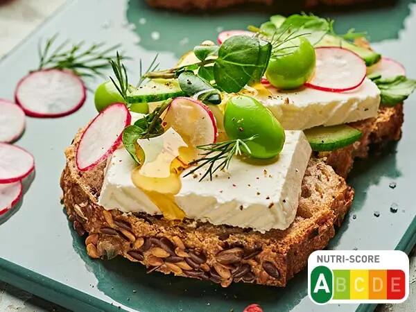 Recettes : Tartine printanière au fromage
