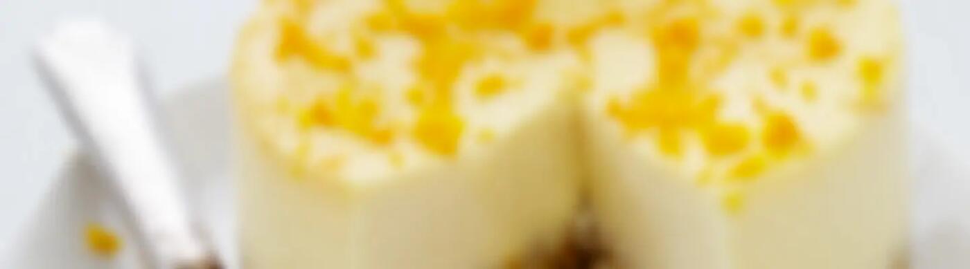 Recette : Cheesecake aux oranges et fromage frais