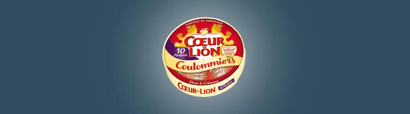 COEUR DE LION COULOMMIERS 10 PORTIONS 350G : caractéristiques et apports nutritionnels