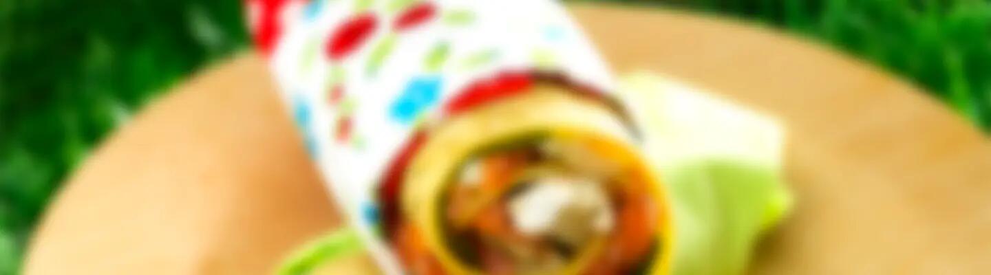 Recette : Wraps au Coulommiers et saumon