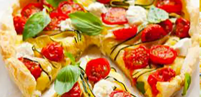 Tarte à la tomate et au fromage - Recette au fromage
