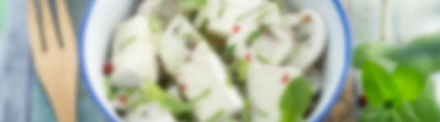 Recette : Salade de champignons de Paris au fromage