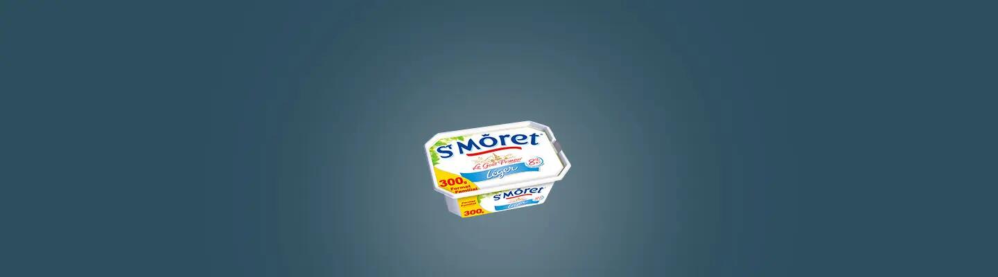 Saint Môret-Leéger-300G sur fond bleu