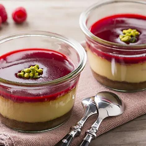 Cheesecakes au fromage de chèvre frais Recette au fromage