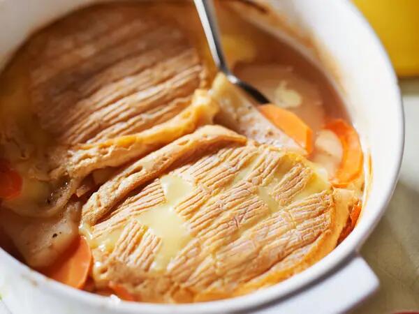 Recettes : Tartiflette au munster et carottes