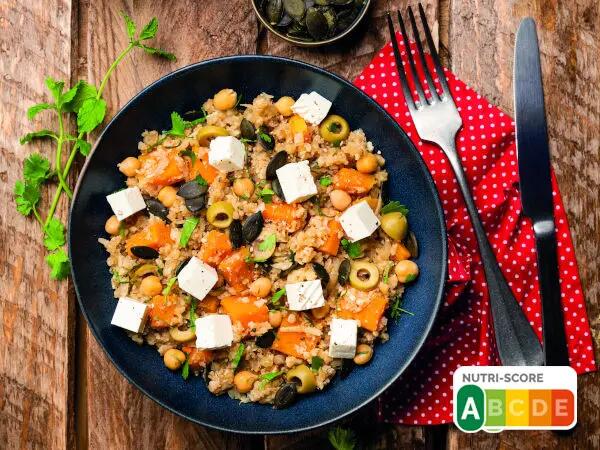 Recettes : Couscous de chou-fleur à la courge et fromage